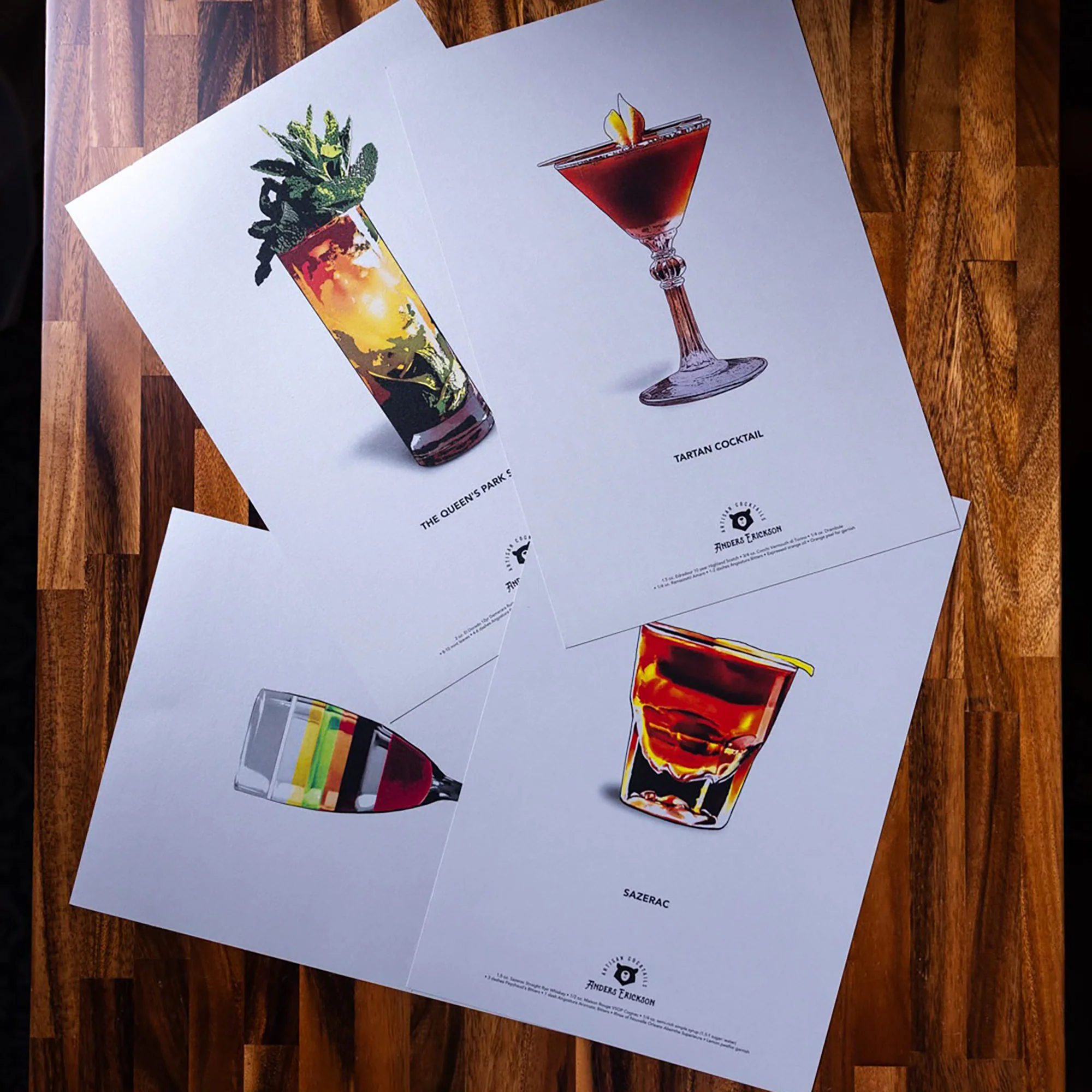 Anders Erickson Cocktail Prints (Bundle 1) - Image 7