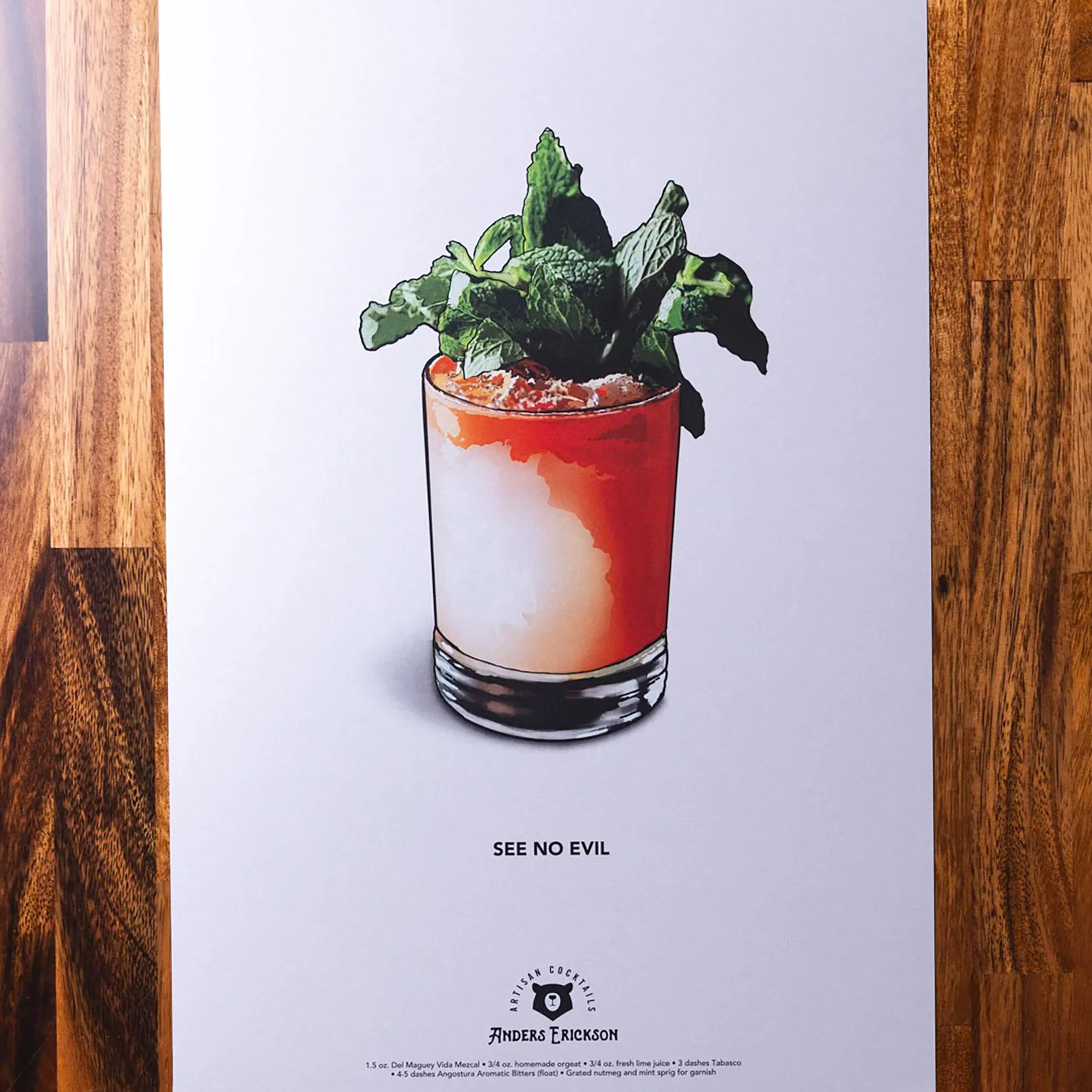 Anders Erickson Cocktail Prints (Bundle 2) - Image 6