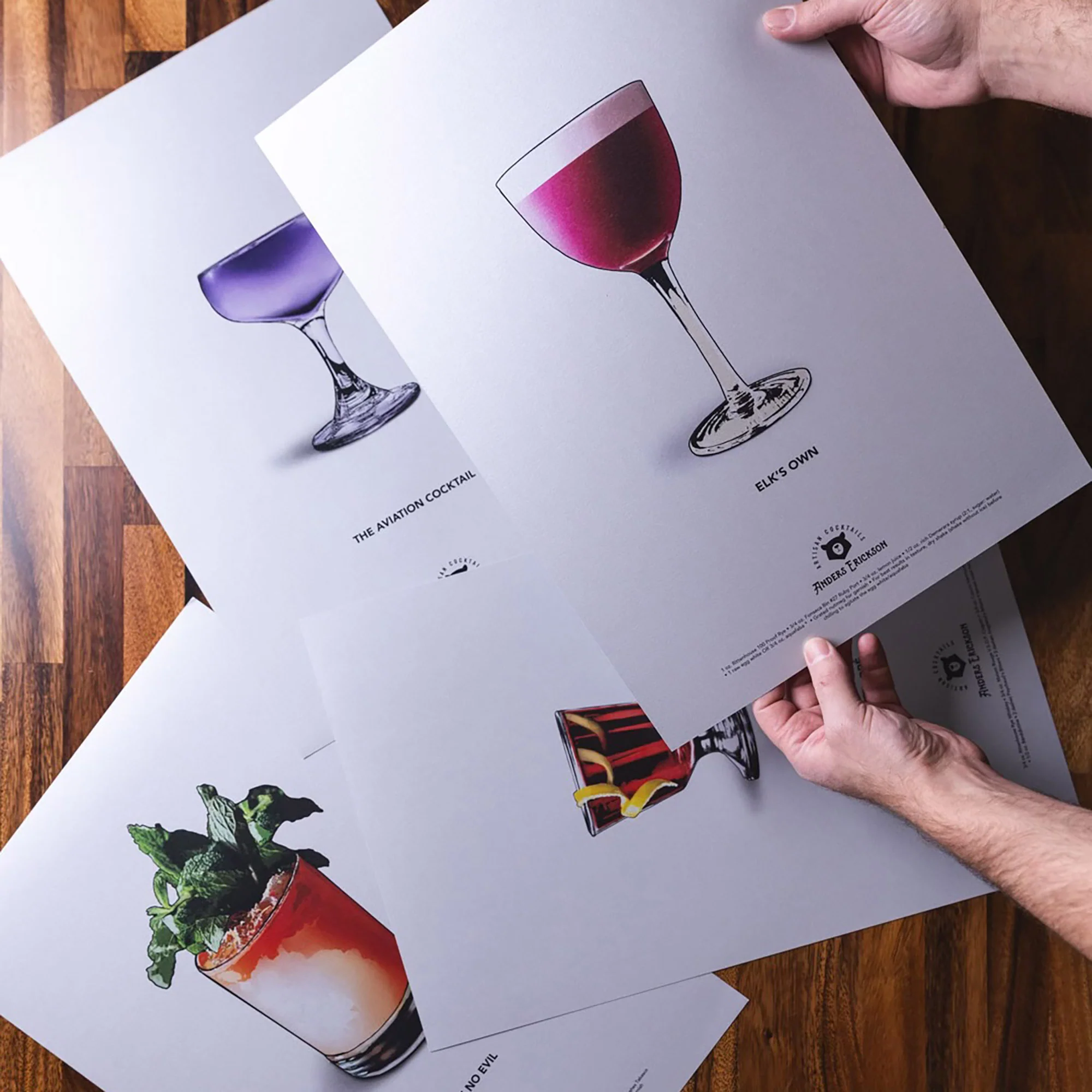 Anders Erickson Cocktail Prints (Bundle 2) - Image 7