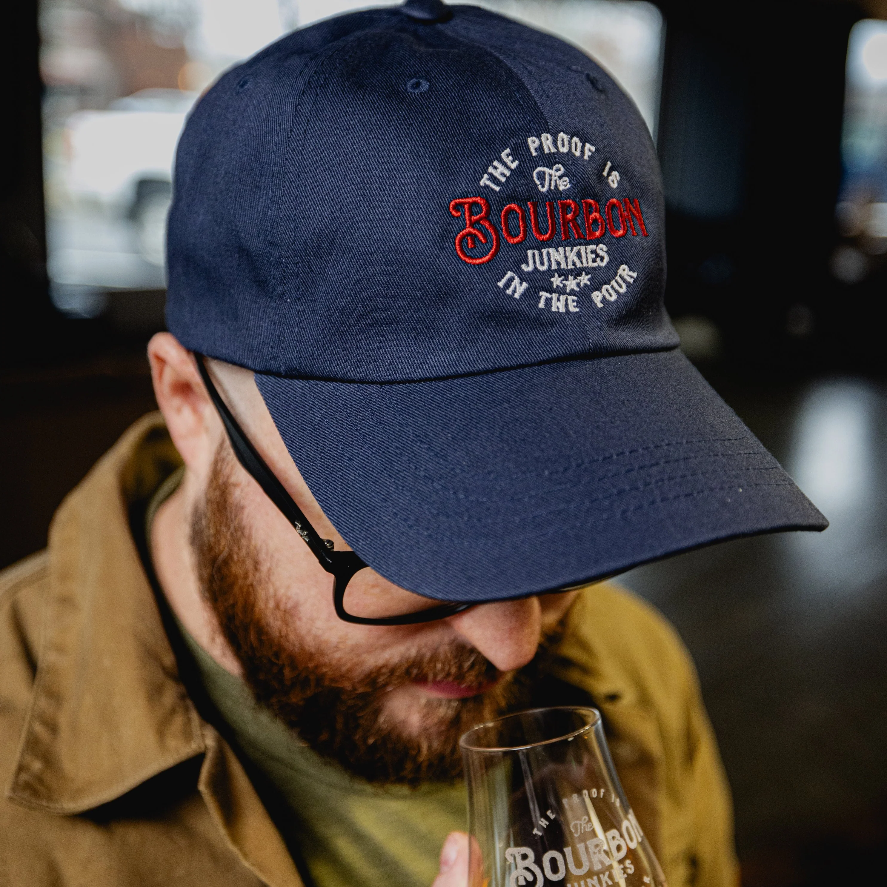 Bourbon Junkies Dad Hat - Image 3