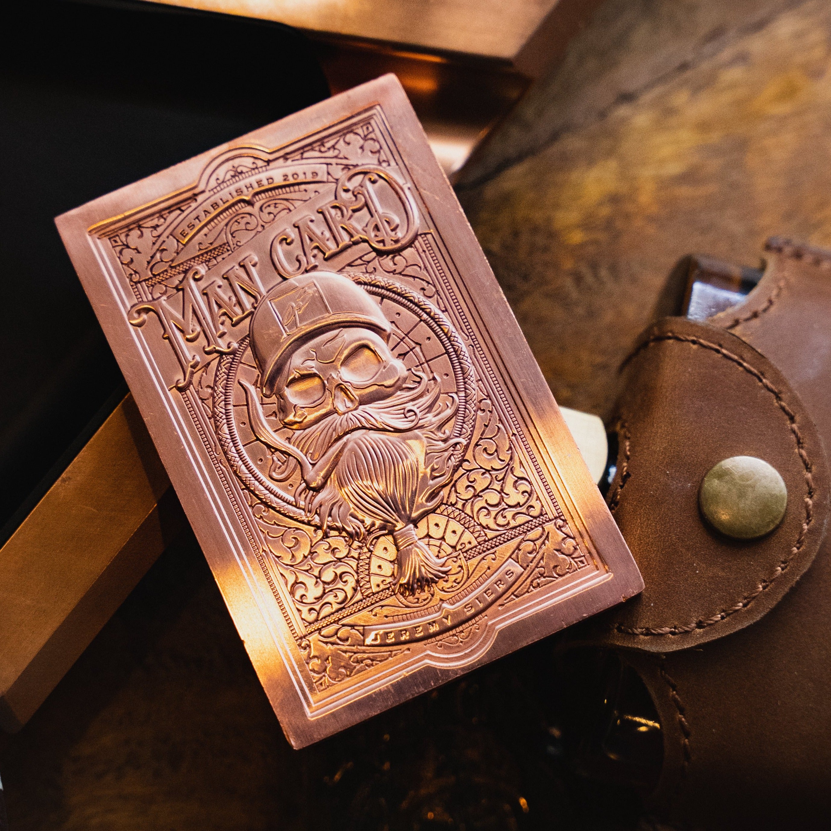 Jeremy Siers Man Card (Copper) - Image 4